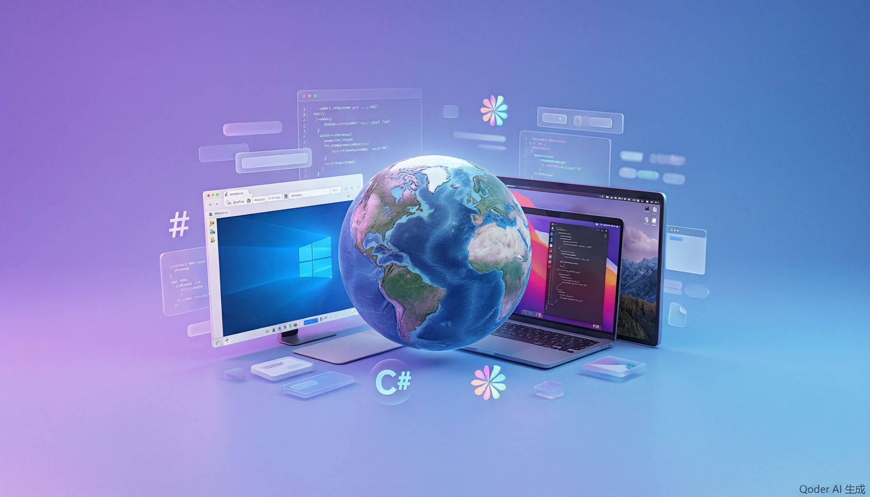 Avalonia 跨平台 UI 框架实战：从 3D 地球项目说起